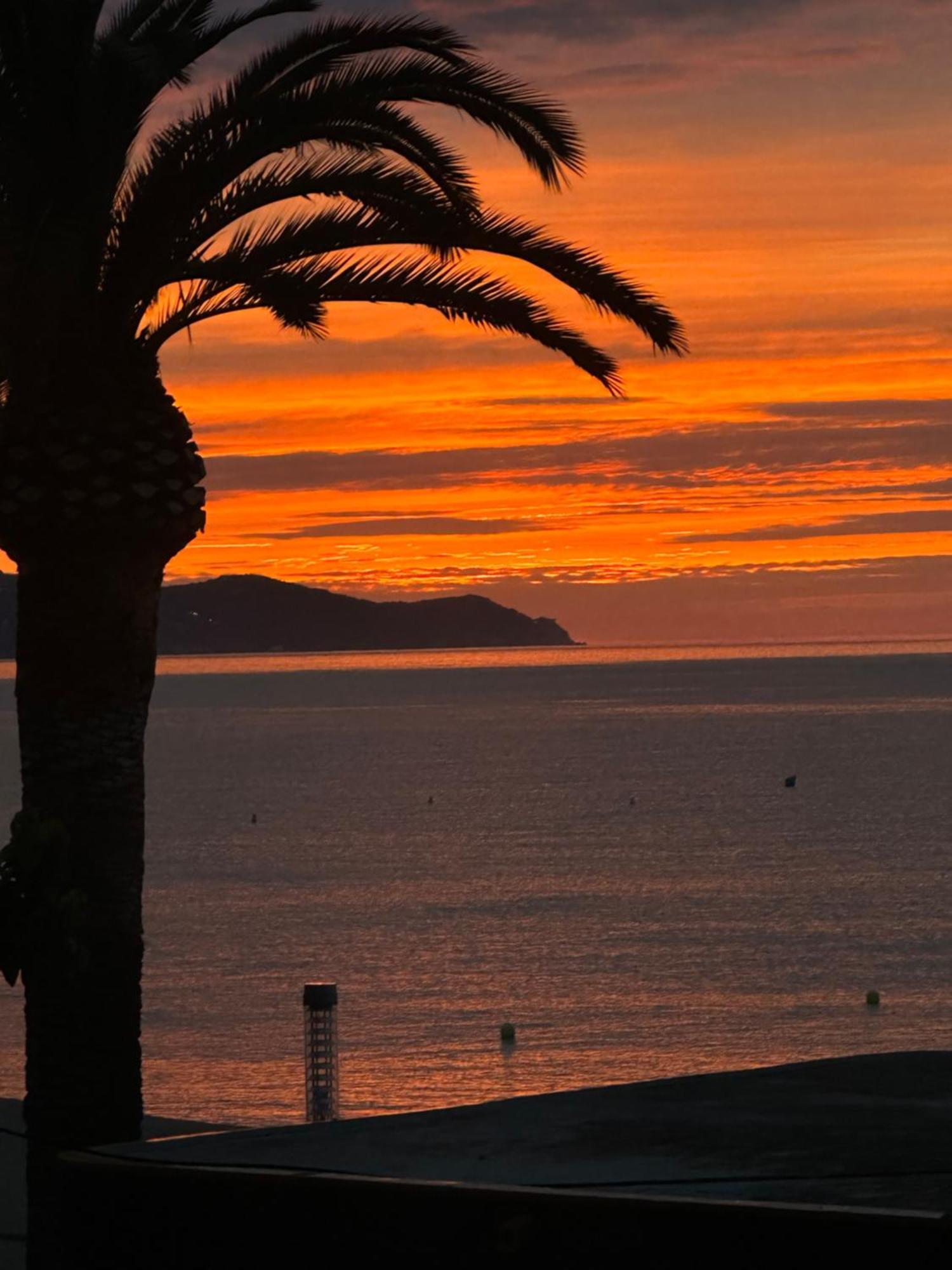 Estudio Con Impresionantes Vistas Al Mar Blanes Luaran gambar